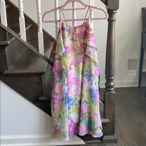 NWT BCBG multicolor floral dress!